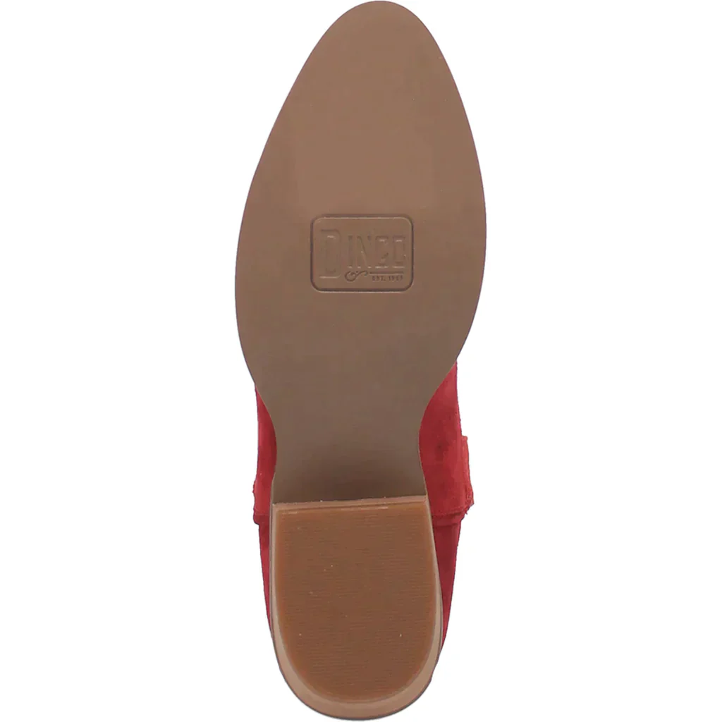 DINGO TUMBLEWEED LEATHER BOOTIE STYLE DI561RD - Image 7