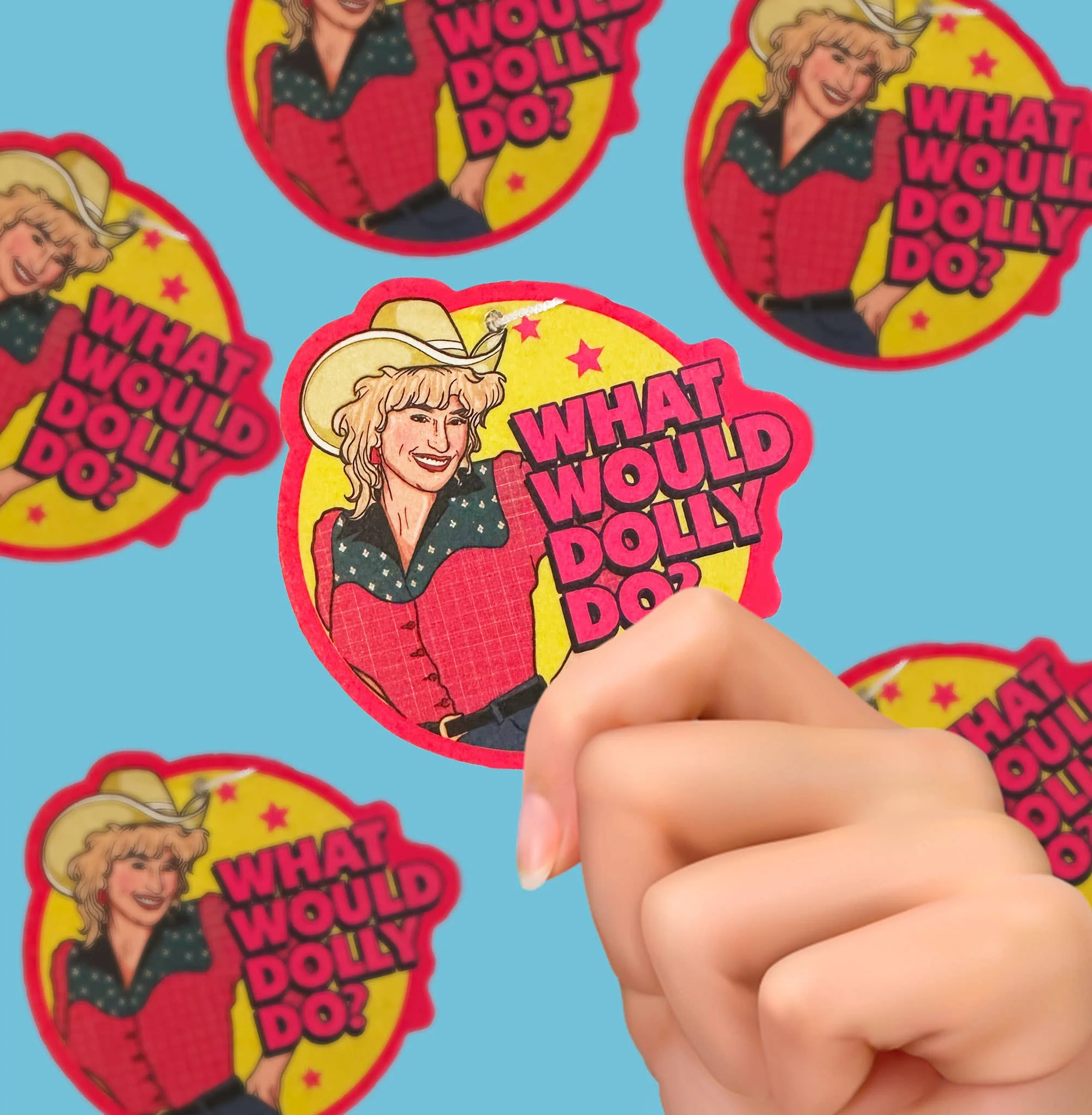 Dolly Parton What Would Dolly Do? Western Air Freshener - Image 2