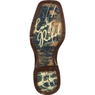 DURANGO LADY REBEL LET LOVE FLY WESTERN BOOT STYLE RD4424 - Image 2