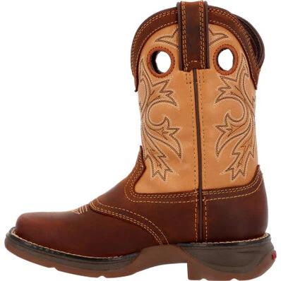 DURANGO LIL’ REBEL BIG KIDS BROWN TAN WESTERN BOOT STYLE DBT0240Y - Image 5