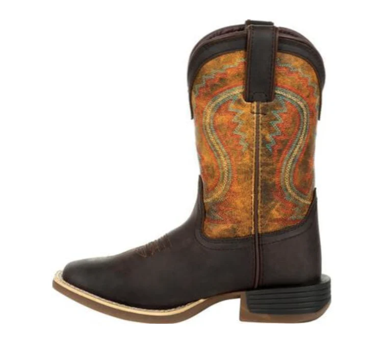 DURANGO LIL REBEL PRO LITTLE KIDS BURNT ORANGE WESTERN BOOT STYLE DBT0230C - Image 5