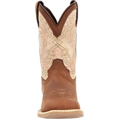 DURANGO LIL' REBEL PRO LITTLE KIDS' COFFEE AND BONE WESTERN BOOT STYLE DBT0241C - Image 2