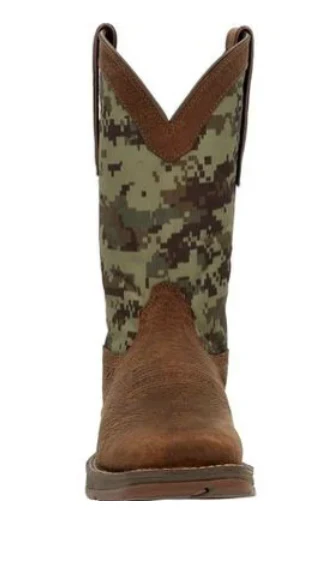 DURANGO MENS GREEN DIGI CAMO WESTERN BOOT STYLE DDB0329 - Image 2
