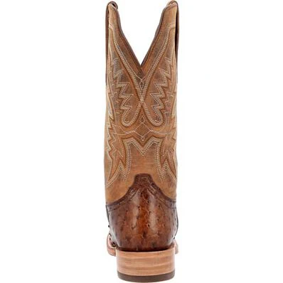 DURANGO MENS PRCA COLLECTION FULL-QUILL OSTRICH WESTERN BOOT STYLE DDB0463 - Image 5