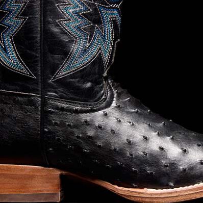 DURANGO MENS PRCA COLLECTION FULL-QUILL OSTRICH WESTERN BOOT STYLE DDB0469 - Image 2