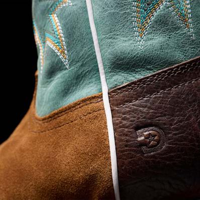 DURANGO MENS PRCA COLLECTION ROUGHOUT WESTERN BOOT STYLE DDB0467 - Image 2