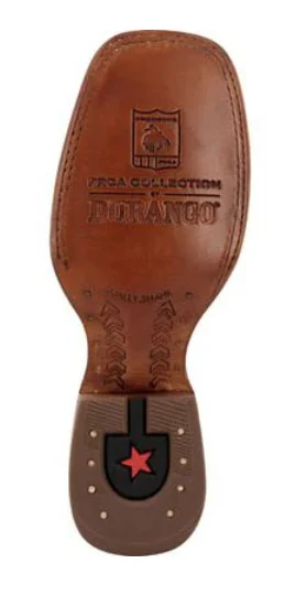 DURANGO MENS PRCA COLLECTION ROUGHOUT WESTERN BOOT STYLE DDB0467 - Image 5