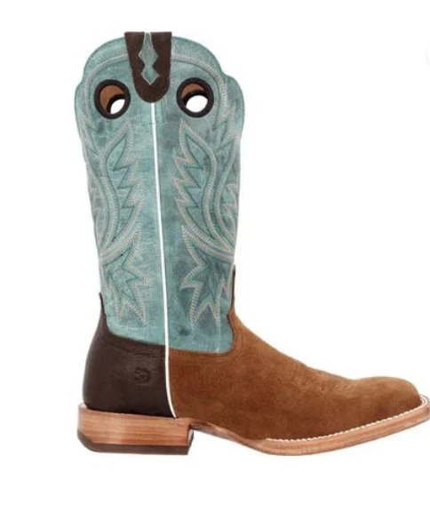 DURANGO MENS PRCA COLLECTION ROUGHOUT WESTERN BOOT STYLE DDB0467 - Image 7