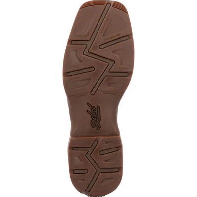 DURANGO MENS REBEL BURNISHED PECAN FIRE BRICK WESTERN BOOT STYLE DDB0391 - Image 2