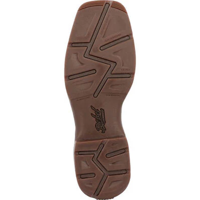 DURANGO MENS REBEL BURNISHED PECAN FIRE BRICK WESTERN BOOT STYLE DDB0391 - Image 3