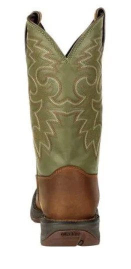 DURANGO MENS REBEL COFFEE & CACTUS PULL-ON WESTERN BOOT STYLE DB5416 - Image 2
