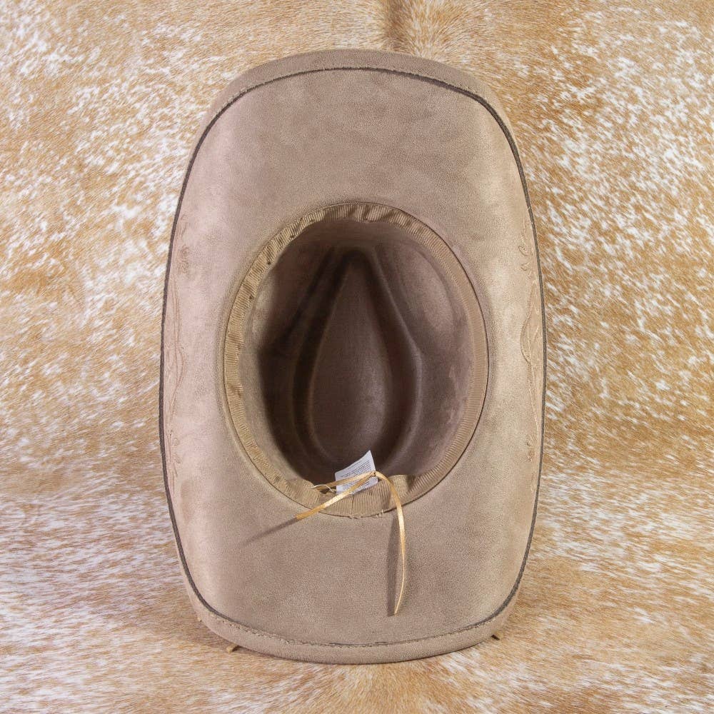 Embroidered Vines Western Cowboy Hat - Image 7