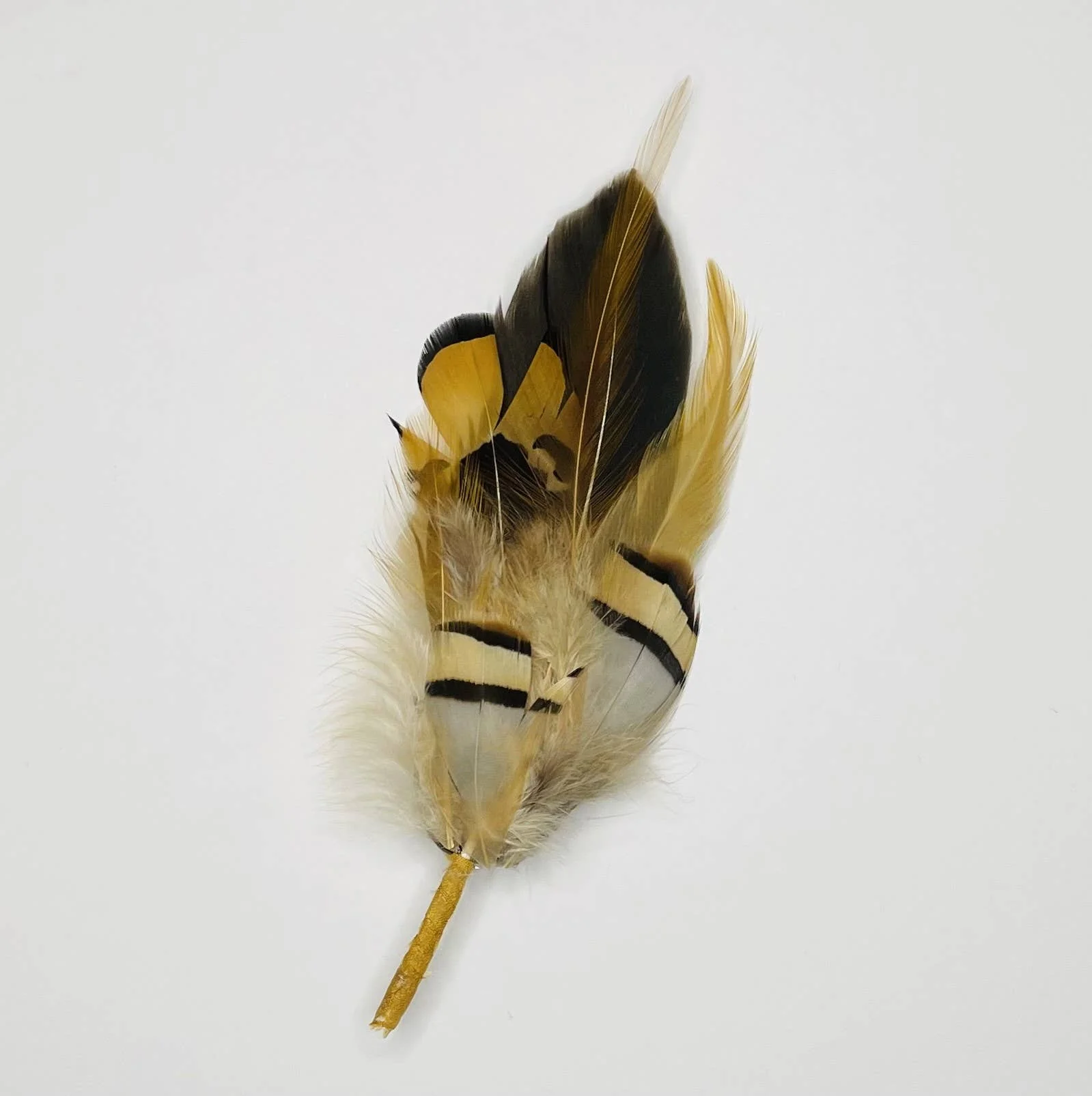 Feather Boutonniere Hat Pin, HatBand Pin Sampler FEB - Image 15