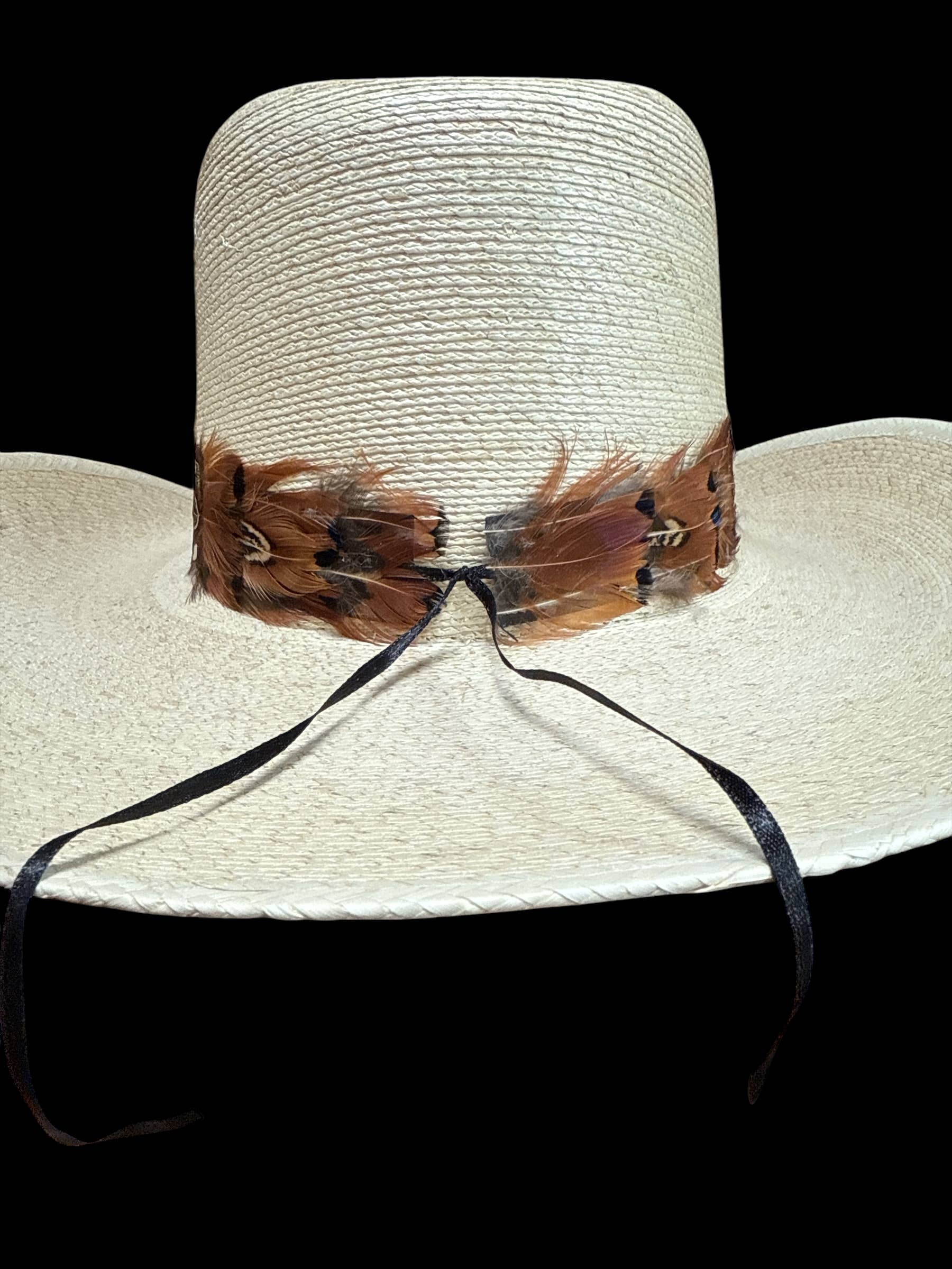 Feather hat band with strap - Image 10