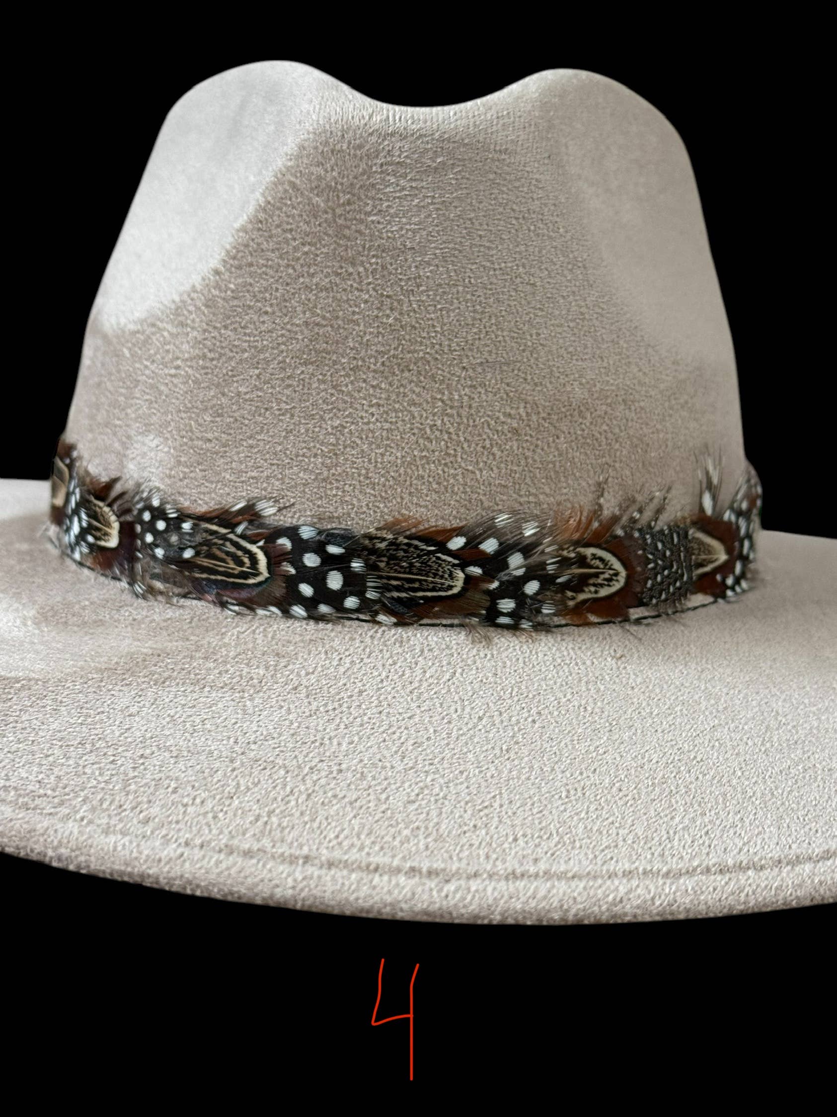 Feather hat band with strap - Image 12