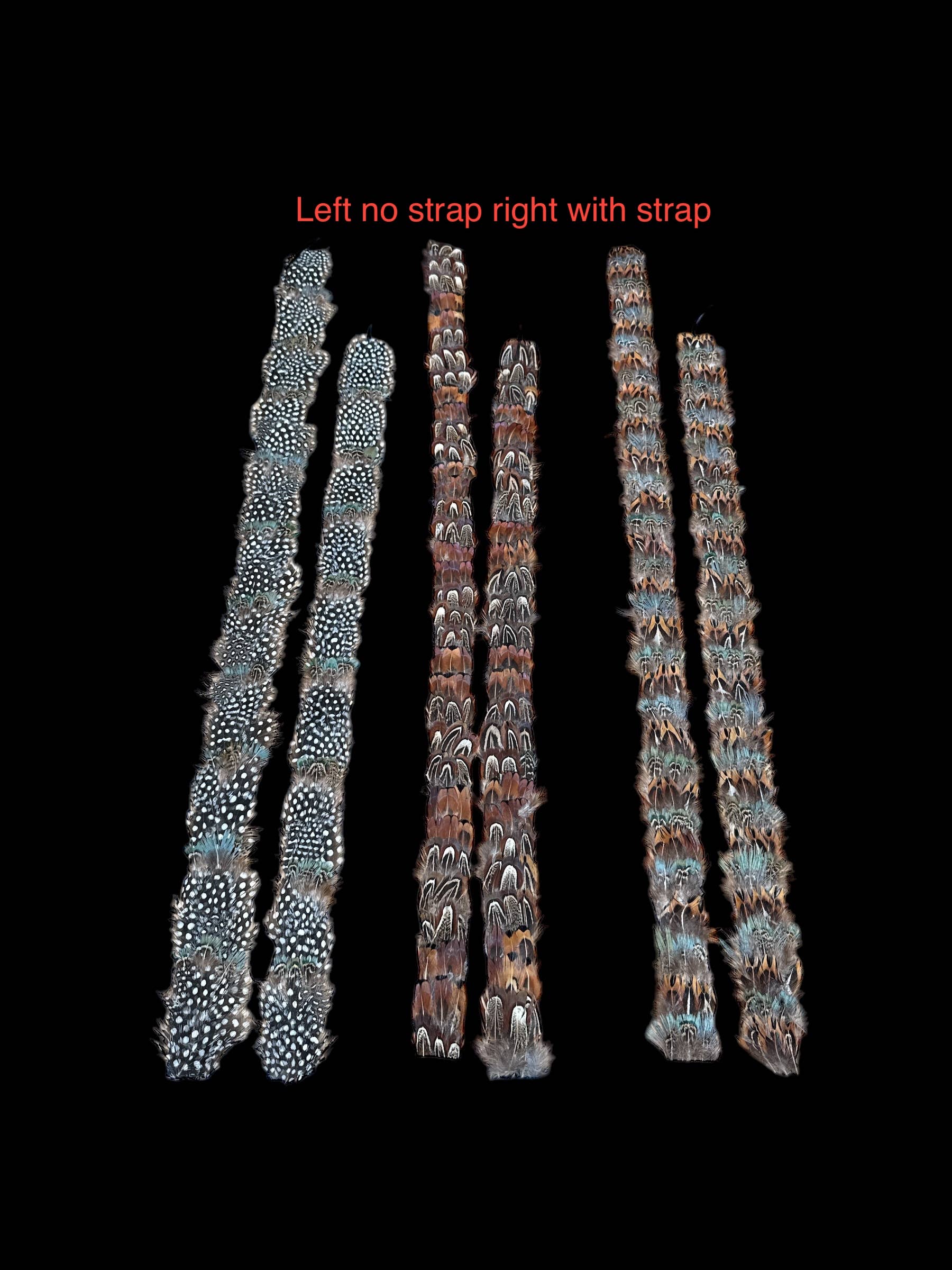 Feather hat band with strap - Image 17