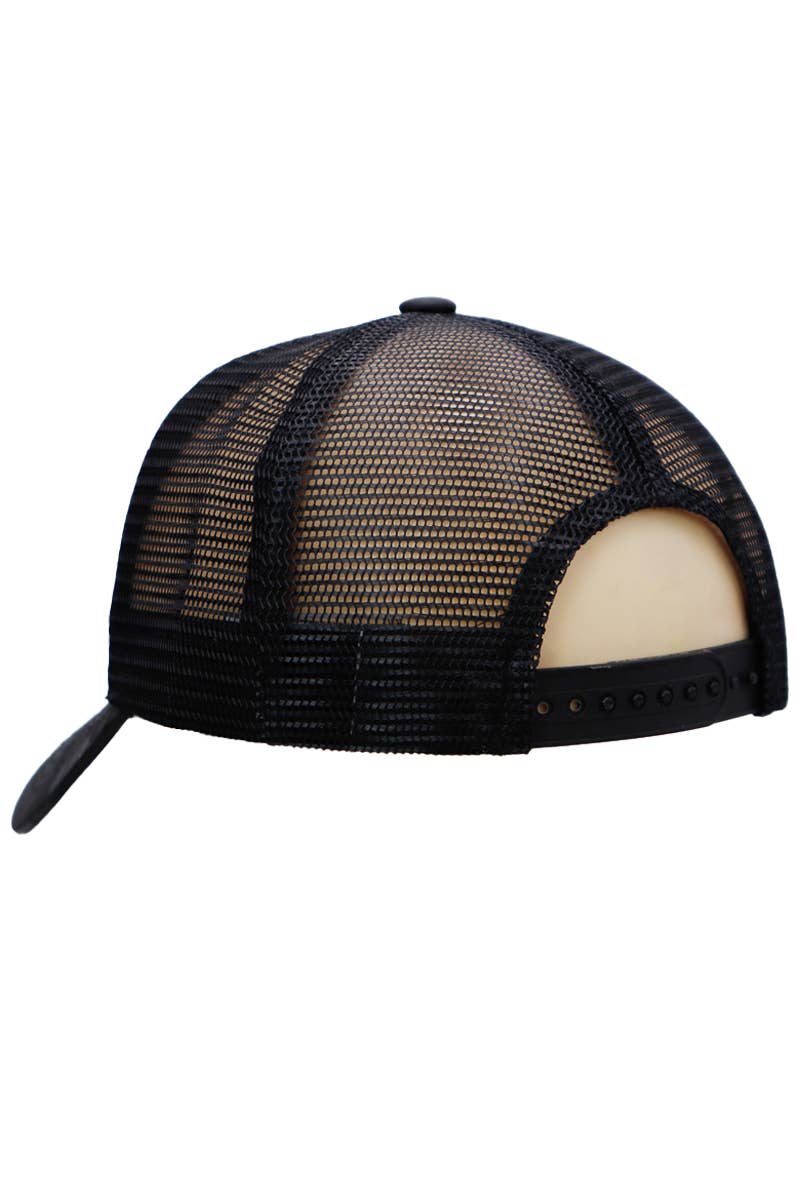 Fire Department Camo Mesh Trucker Hat - Image 3