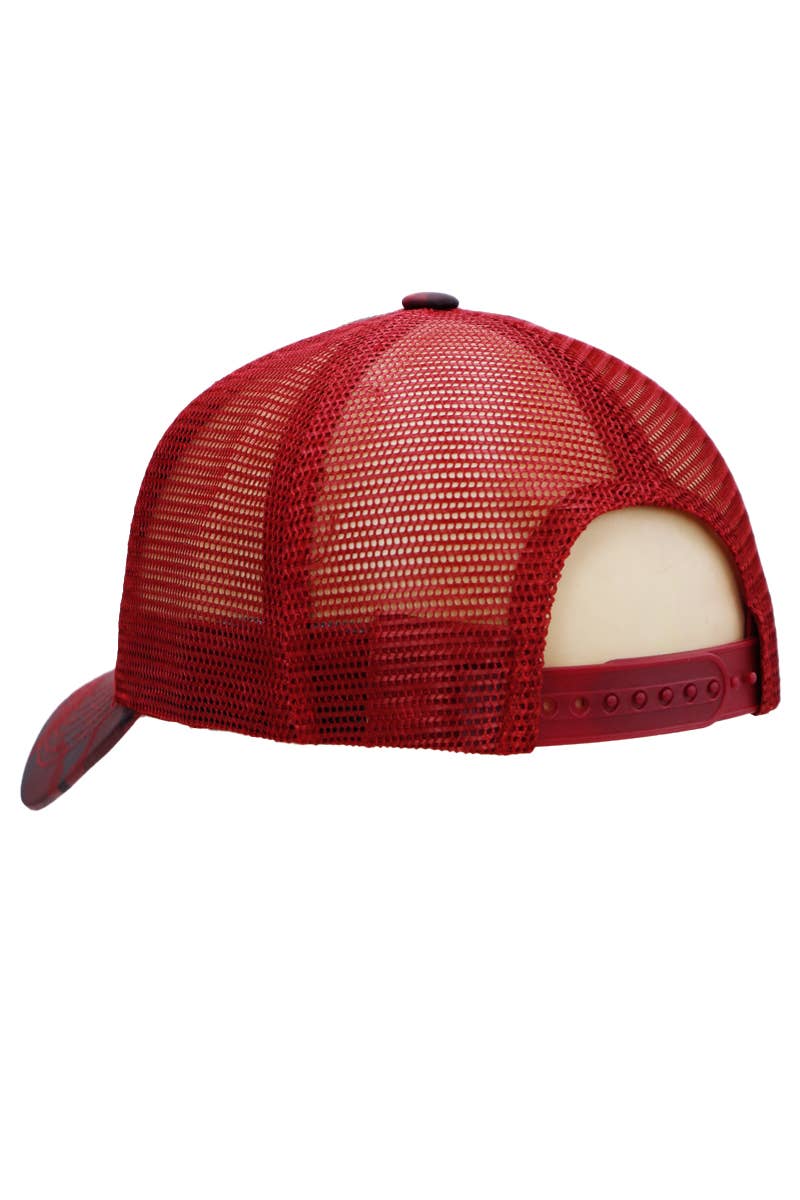 Fire Department Camo Mesh Trucker Hat - Image 9
