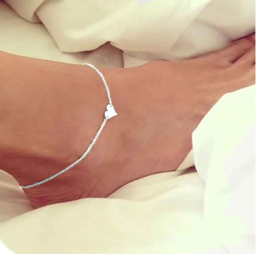 Flat Heart Anklets - Image 3