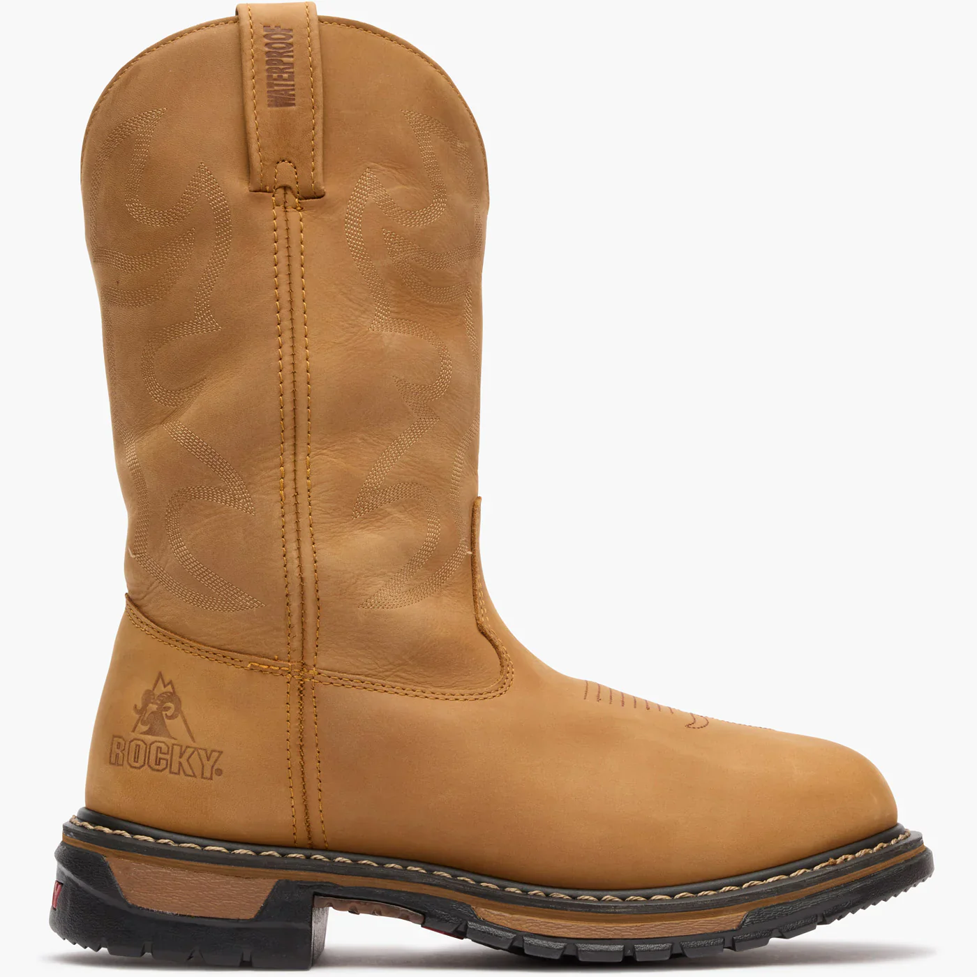 Rocky Original Ride Branson Roper Waterproof Western Boots FQ0002733 - Image 6