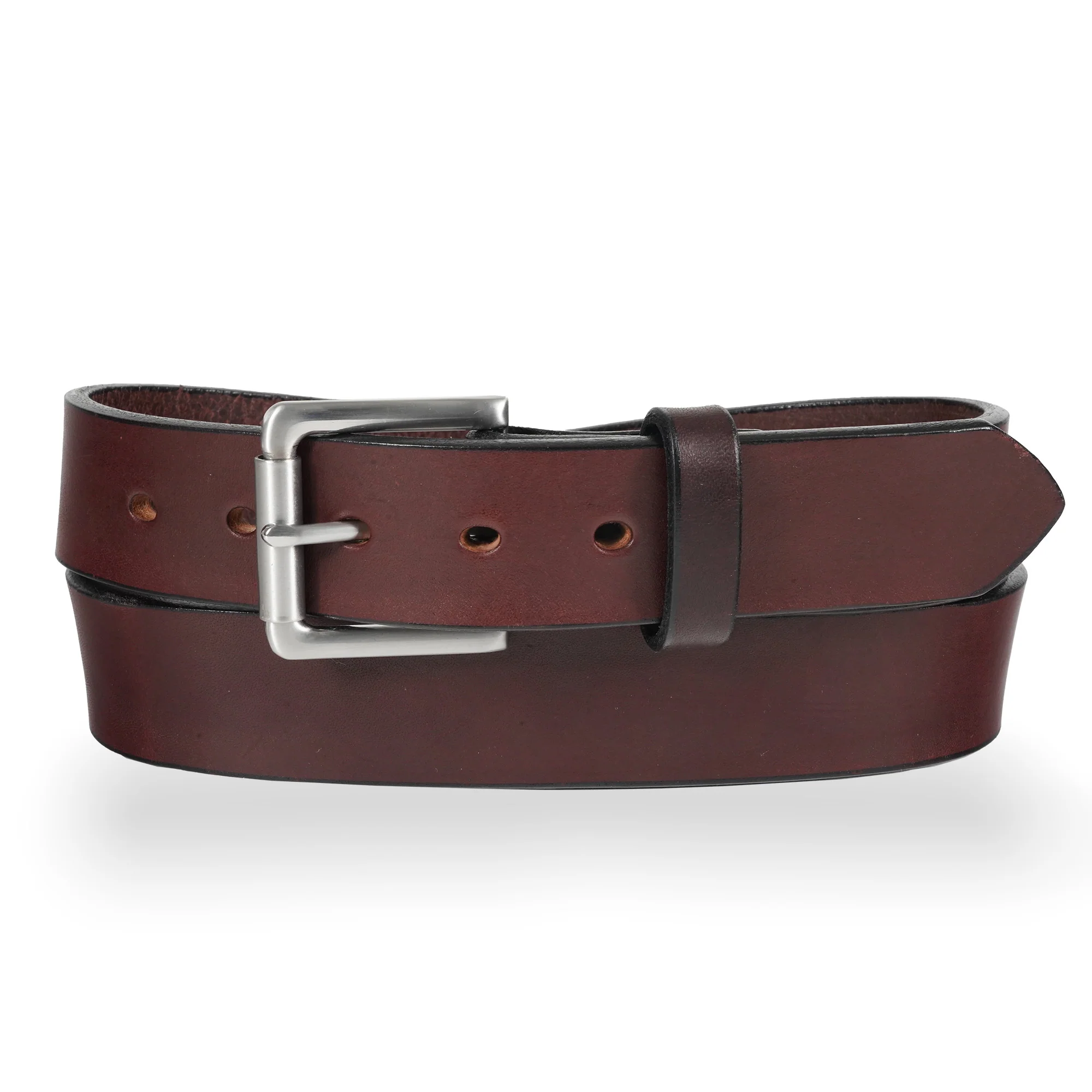 Gingerich Belts Brown Smooth Edge SKU 200-36