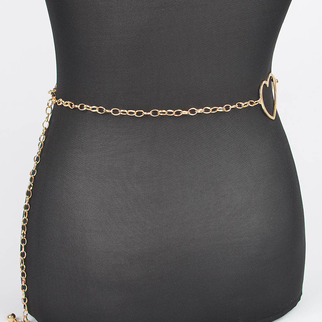 Heart Shape Chain Belt - Image 2