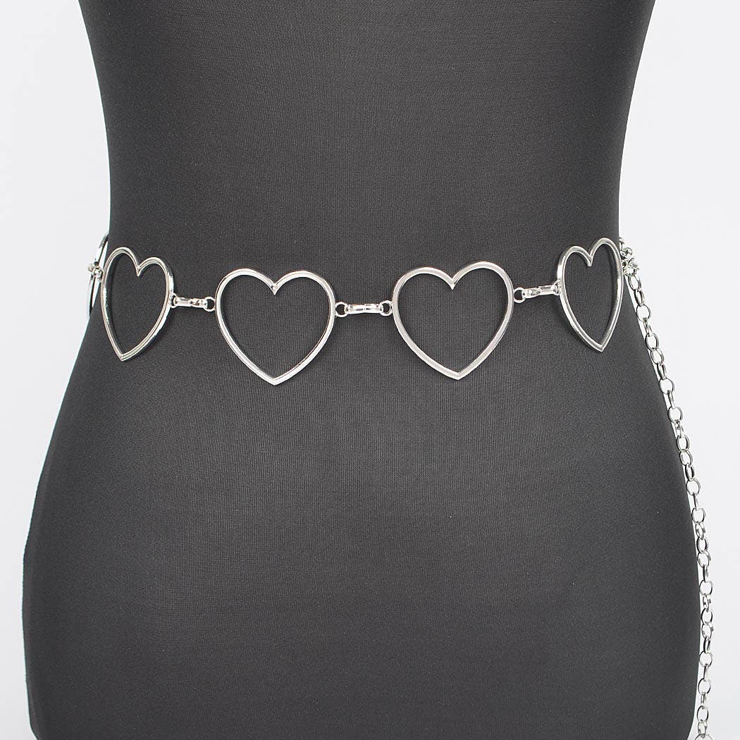 Heart Shape Chain Belt - Image 6