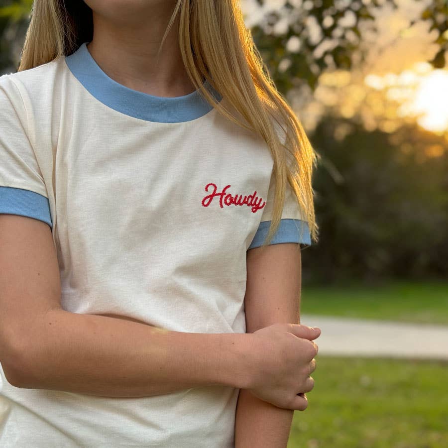 Howdy Vintage Ringer (Youth) - Image 4