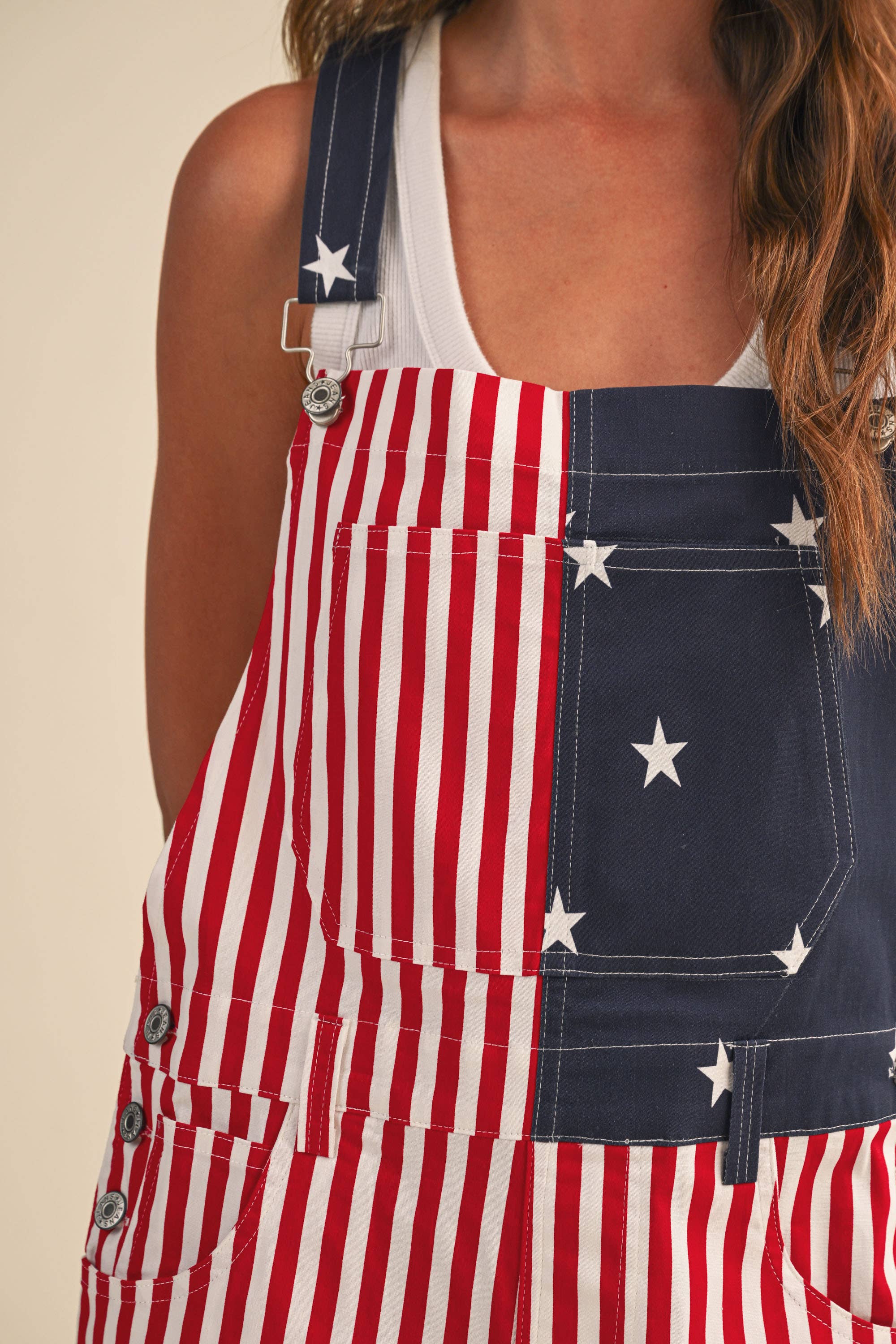 IR2480 USA FLAG SHORT OVERALLS - Image 14