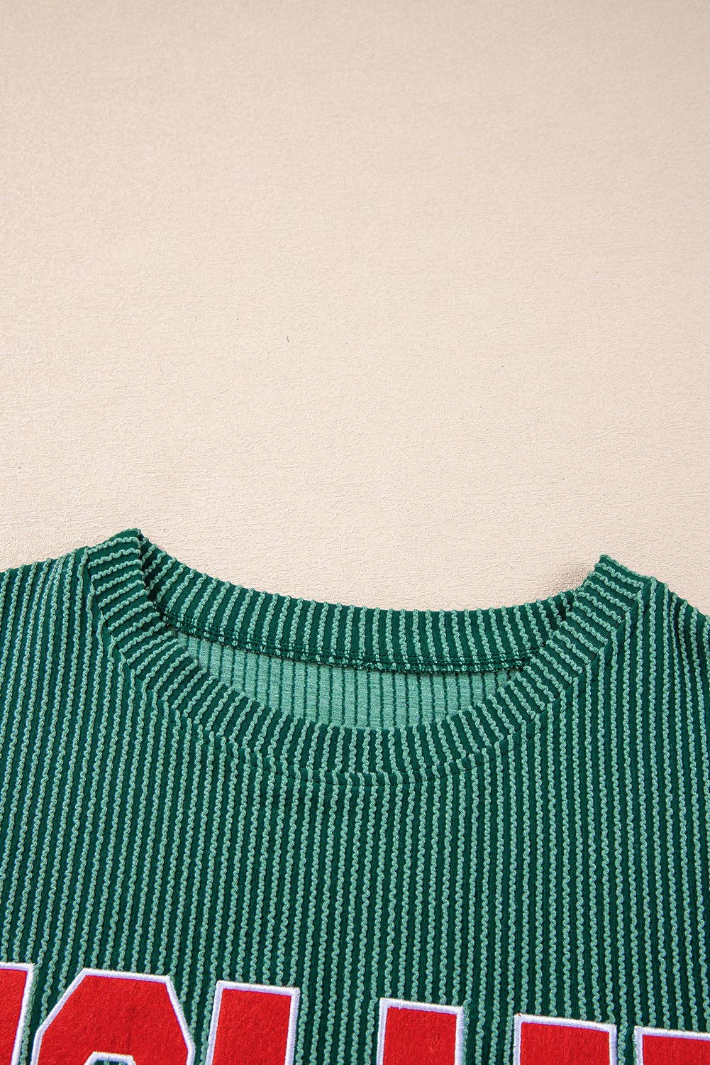 JOLLY Ribbed Knit Long Sleeve Top and Pants Set - Image 10