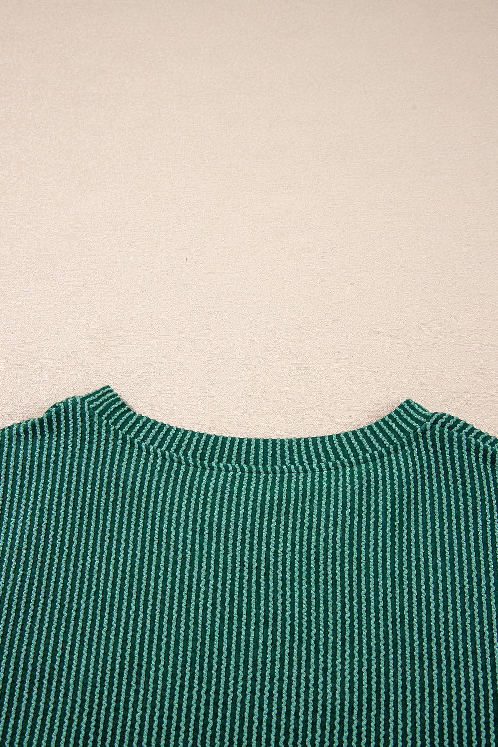 JOLLY Ribbed Knit Long Sleeve Top and Pants Set - Image 11
