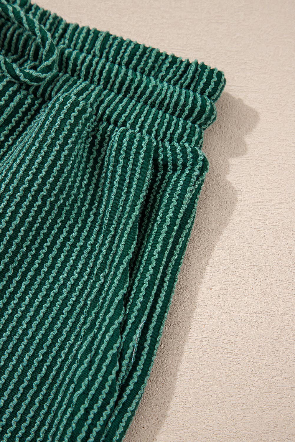 JOLLY Ribbed Knit Long Sleeve Top and Pants Set - Image 13
