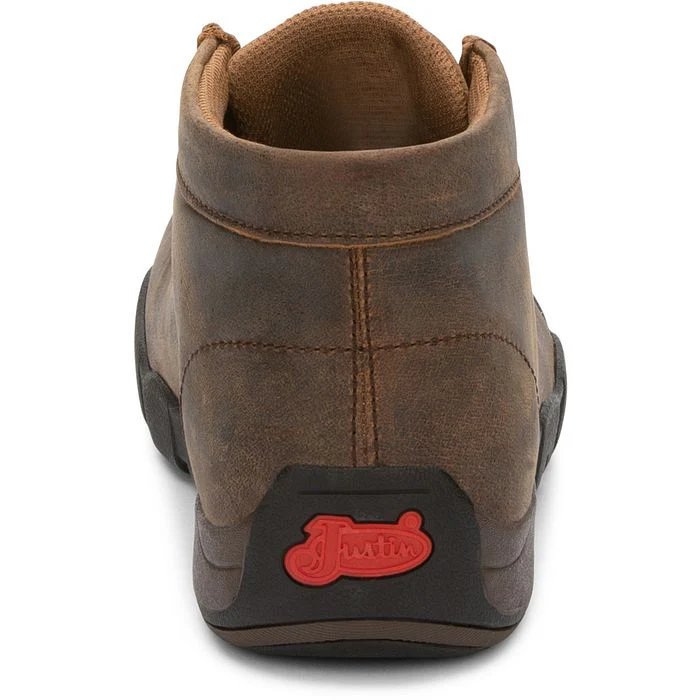 Justin Mens Cappie Light Duty Work Boots Style 232 - Image 6