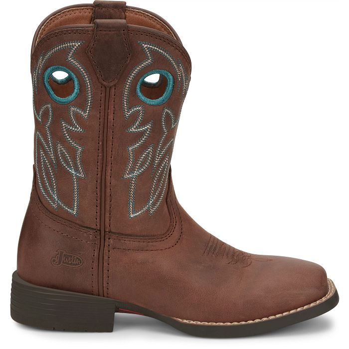 JUSTIN BOWLINE KIDS WESTERN BOOT STYLE JK7522 - Image 3