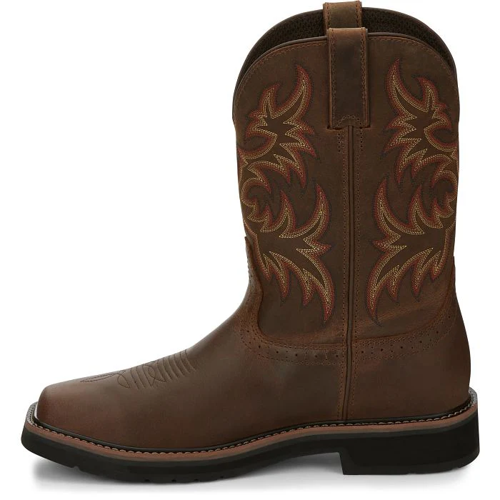 JUSTIN DRILLER STEEL TOE WATERPROOF WORK BOOT STYLE SE4690 - Image 8