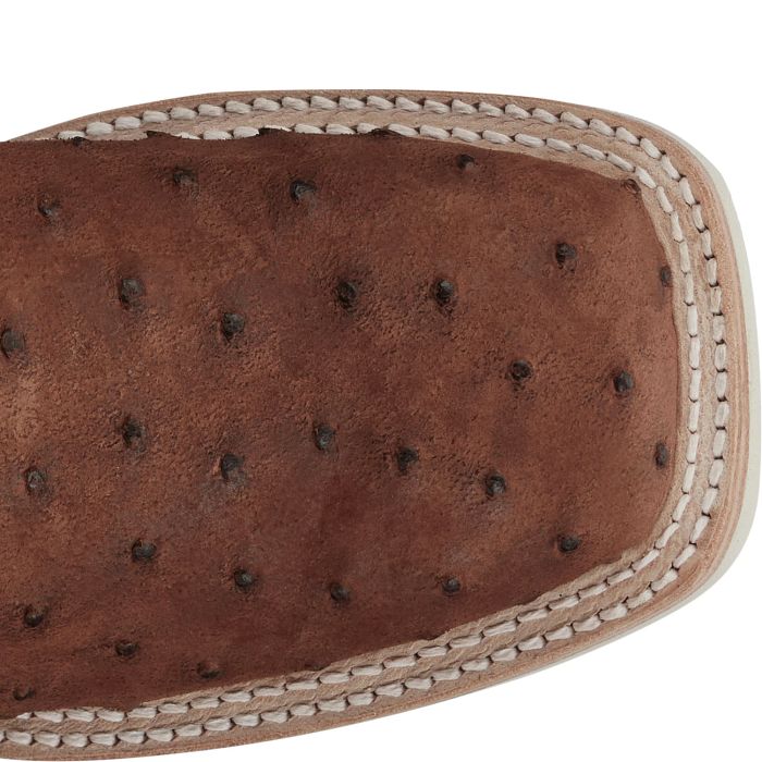 JUSTIN LADIES DAKOTA OSTRICH WESTERN BOOTS STYLE AQ8631 - Image 4