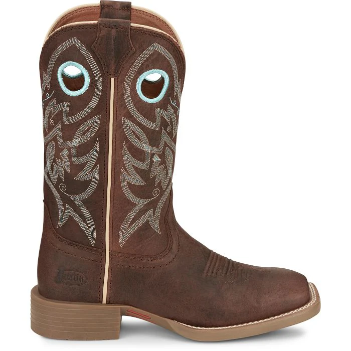 JUSTIN LADIES STAMPEDE LIBERTY WESTERN BOOTS STYLE SE2801 - Image 3