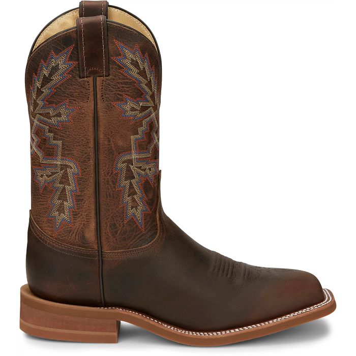 JUSTIN MENS BENDER 11" WESTERN BOOT BR5348 - Image 3