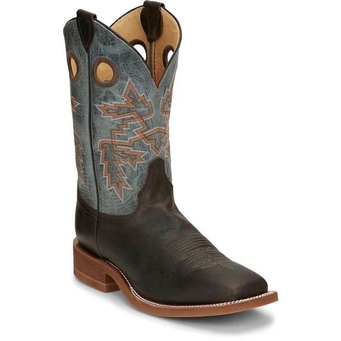 JUSTIN MENS BENDER 11" WESTERN BOOT BR5349 - Image 2