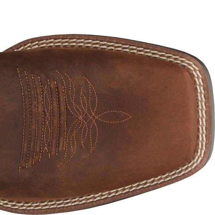 JUSTIN MENS BOWLINE BROAD SQUARE TOE WESTERN BOOTS STYLE SE7523 - Image 11