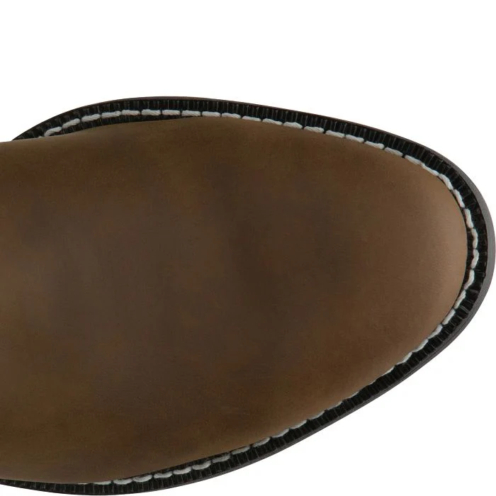 Justin Mens Brown Crazy Cow Boots Style JB3001 - Image 4