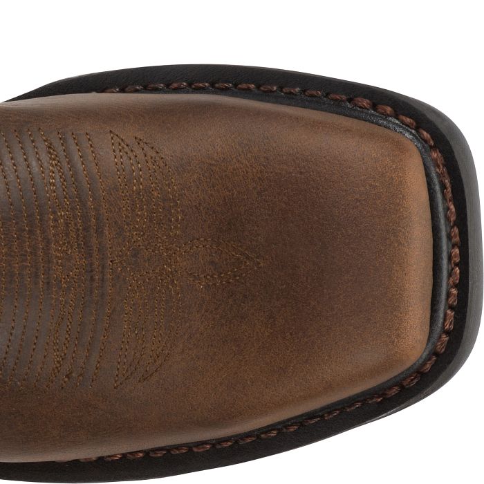 Justin Mens Tanker Steel Toe Western Work Boots Style WK2104 - Image 4