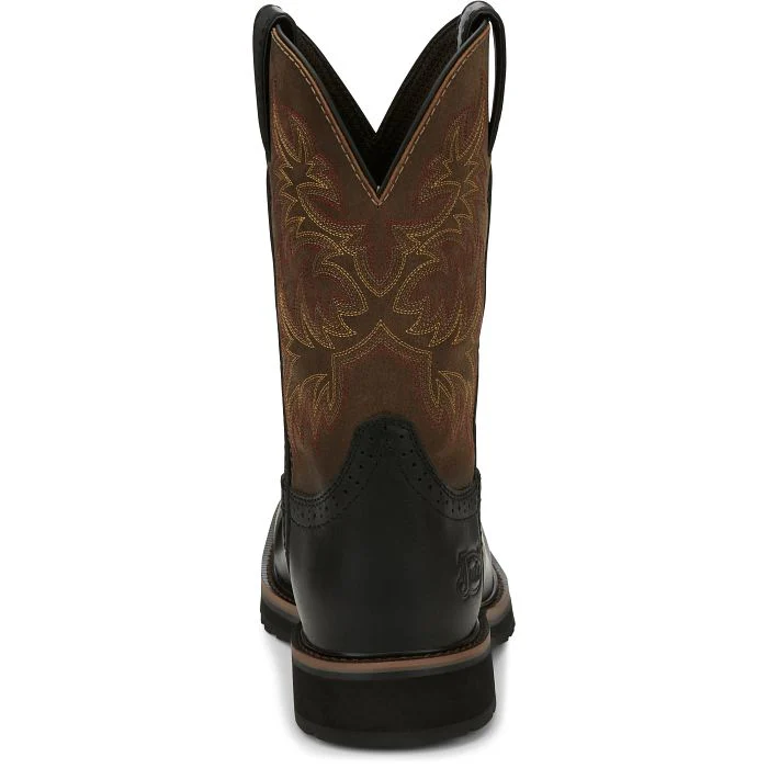 Justin Mens Driller Composite Toe Work Boots Style SE4818 - Image 6