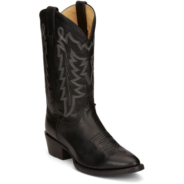 JUSTIN MENS HAYNE 12" WESTERN BOOT CJ2001 - Image 2