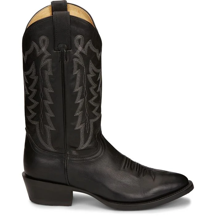 JUSTIN MENS HAYNE 12" WESTERN BOOT CJ2001 - Image 3