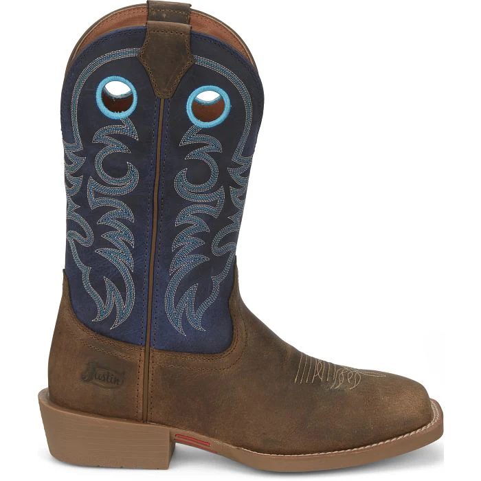 Justin Mens Muley Western Boots Style SE7611 - Image 3