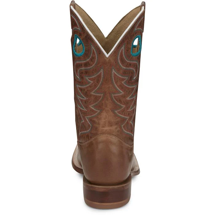 JUSTIN MENS PEARCE 11" WESTERN BOOT STYLE CJ2531 - Image 5