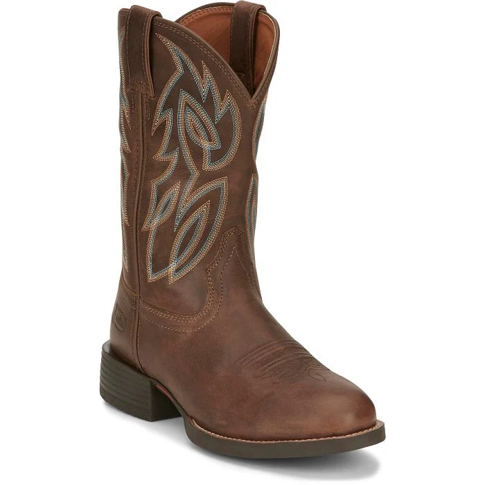 JUSTIN MENS RENDON WESTERN BOOTS STYLE SE7530 - Image 2