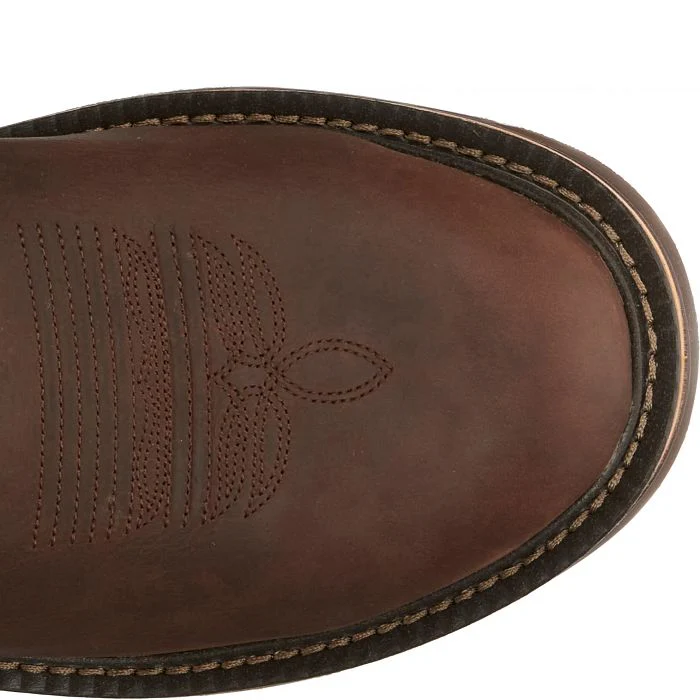 JUSTIN MENS RESISTOR COMPOSITE TOE WORKBOOTS STYLE CR4007 - Image 4