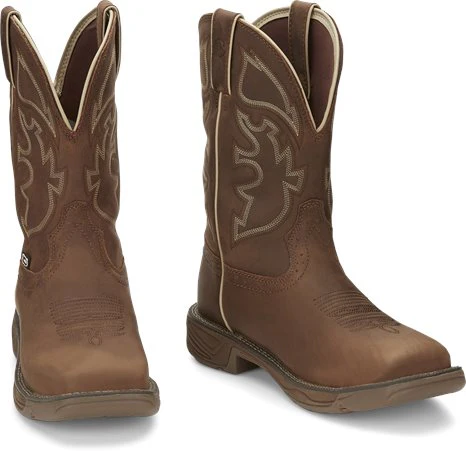 Justin Mens Rush Steel Toe Workboots Style WK4331 - Image 2